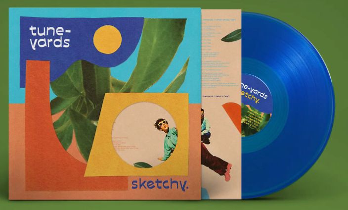 Sketchy - Blue coloured indie vinyl