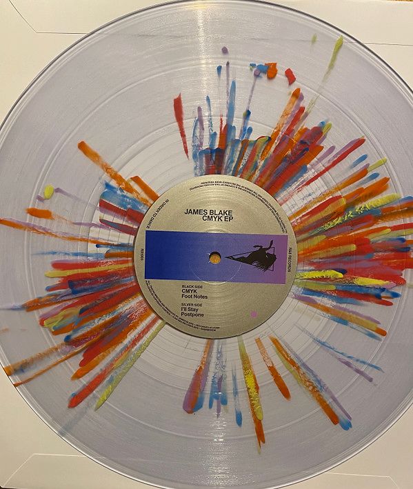 CMYK EP - Clear vinyl with multi-color splatter