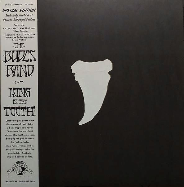 Long In The Tooth - transparent + black/silver splatter LP