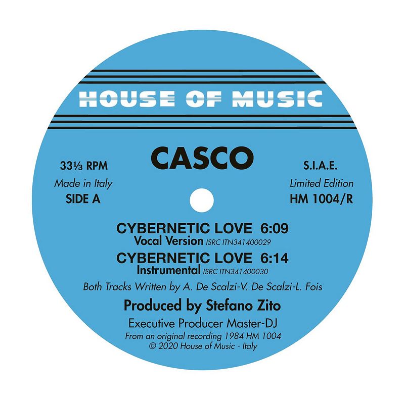 Casco ‎– Cybernetic Love - 洋楽