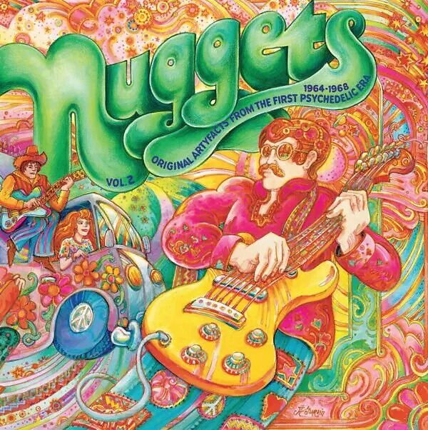 Nuggets: Original Artyfacts From The First Psychedelic Era 1964-1968 - Volume 2 - Psychedelic Splatter Vinyl