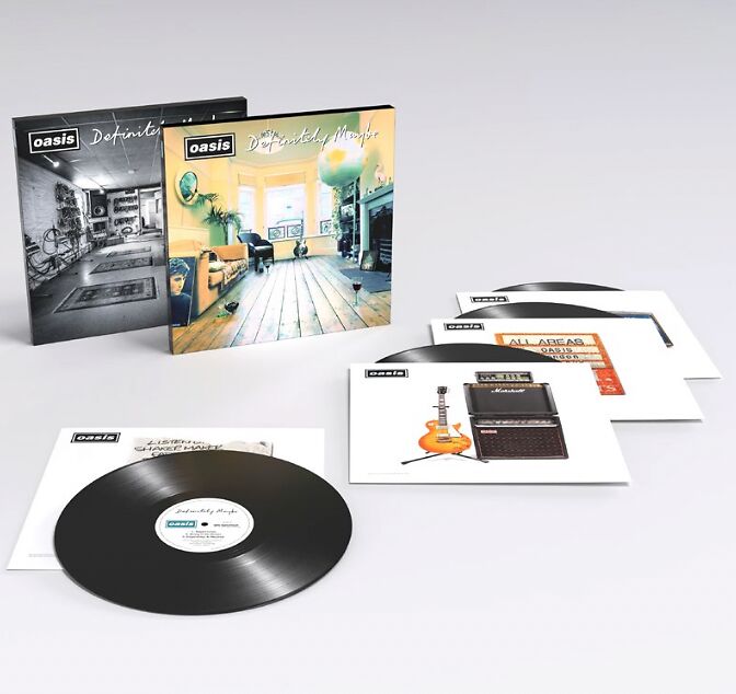 Definitely Maybe - 30th Anniversary 4LP Deluxe Edition 