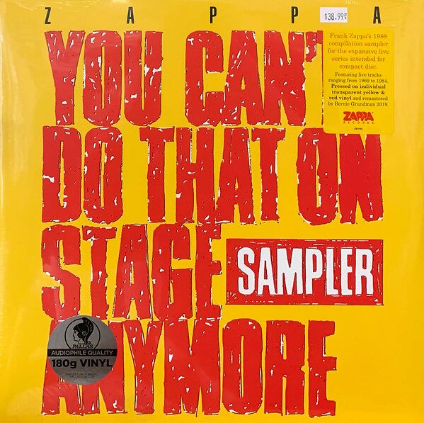 You Can't Do That On Stage Anymore (Sampler)