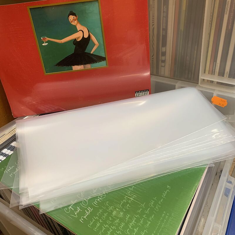 10 x Extra Large Plastic Sleeves for XL LP releases