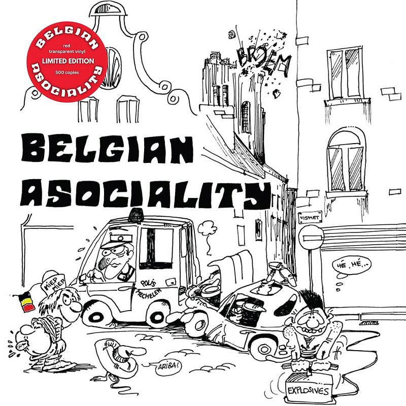 Belgian Asociality - Red Transparent Vinyl