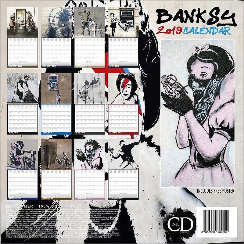 2019 calendar