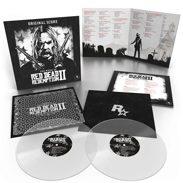 The Music Of Red Dead Redemption II - 2LP on Transparent Vinyl