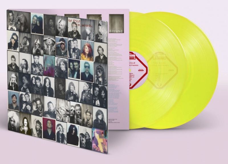 Little Bastards - ltd neon yellow vinyl - SIGNED LP