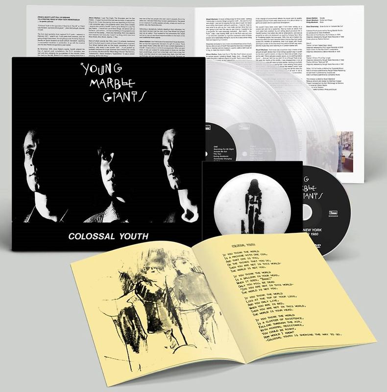 Colossal Youth - 40th ann - indie only clear 2xLP + DVD