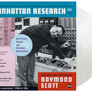 Manhattan Research Inc. - ltd 750 copies transparent vinyl by Raymond Scott Manhattan Research Inc. - ltd 750 copies transparent vinyl by Raymond Scott