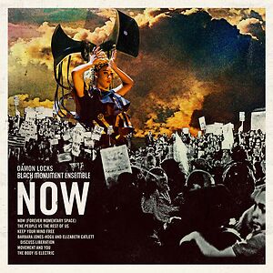 Now - Ltd Crimson & Black vinyl LP by Damon Locks & Black Monument Ensemble Now - Ltd Crimson & Black vinyl LP by Damon Locks & Black Monument Ensemble