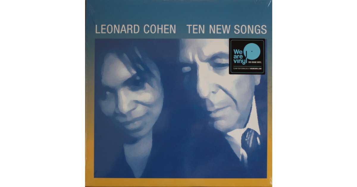 Ten New Songs, Leonard Cohen – LP – Music Mania Records – Ghent