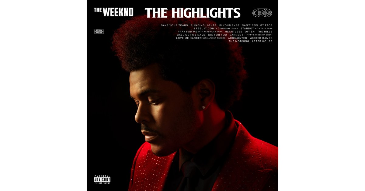 The Weeknd The Highlights Greatest Hits Limited Edition Red