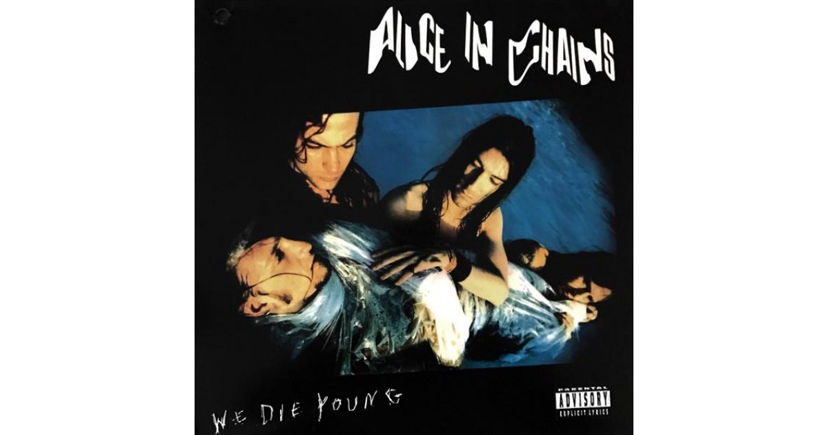 Record top store day Alice In Chains we die young vinyl