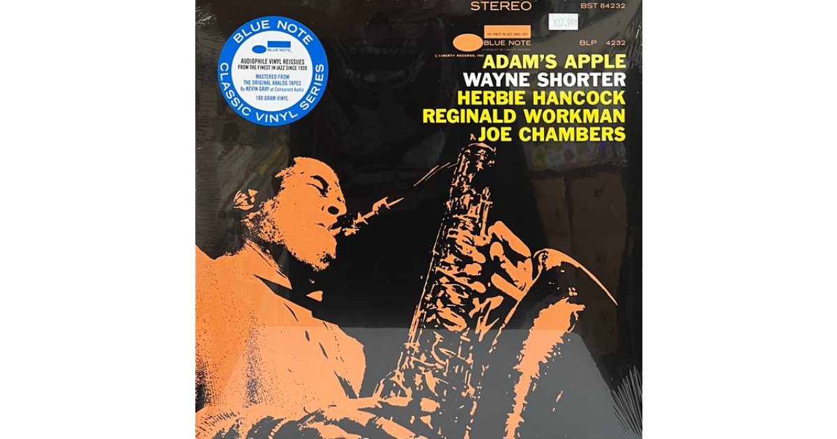 Adam's Apple, Wayne Shorter – LP – Music Mania Records – Ghent