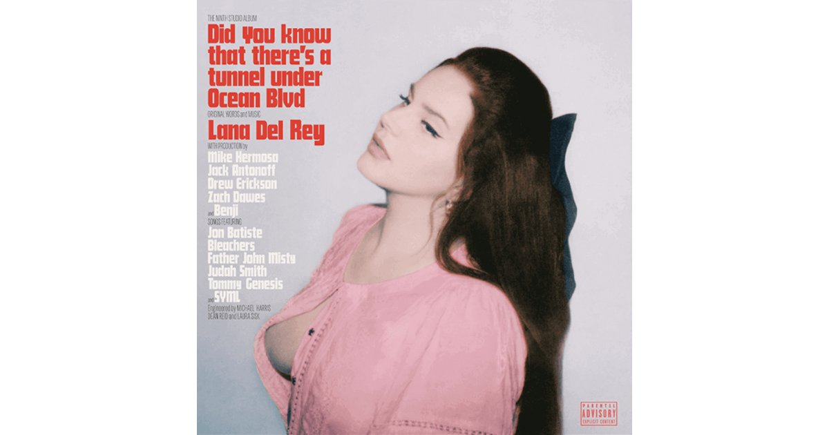 Did You Know That Theres A Tunnel Under Ocean Blvd Indie Only Green Vinyl Lana Del Rey 2 X 3834