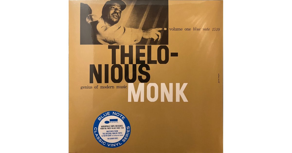 Genius Of Modern Music (Volume One), Thelonious Monk – LP – Music Mania ...