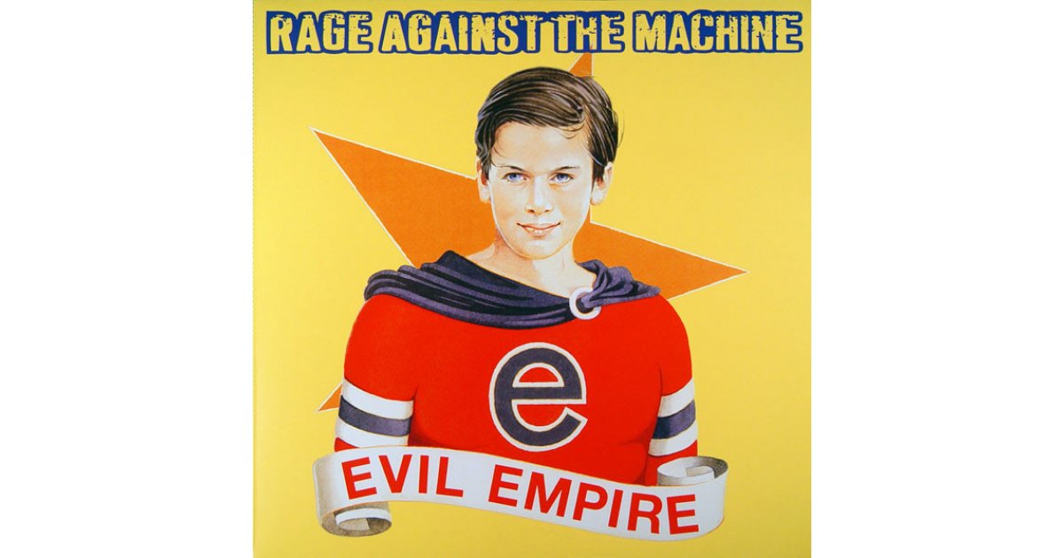 Evil empire laughing all the way. Rage against the Machine Evil Empire. Rage against the Machine 1992 Lindsay Brice.