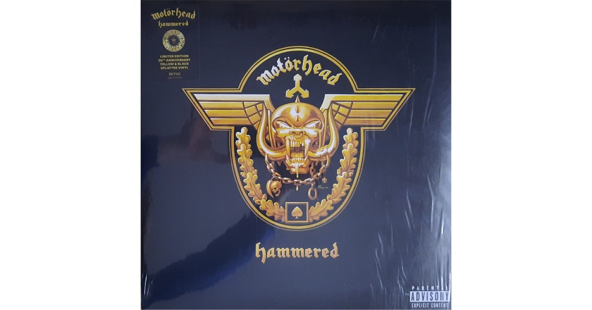 Hammered, Motörhead – LP – Music Mania Records – Ghent