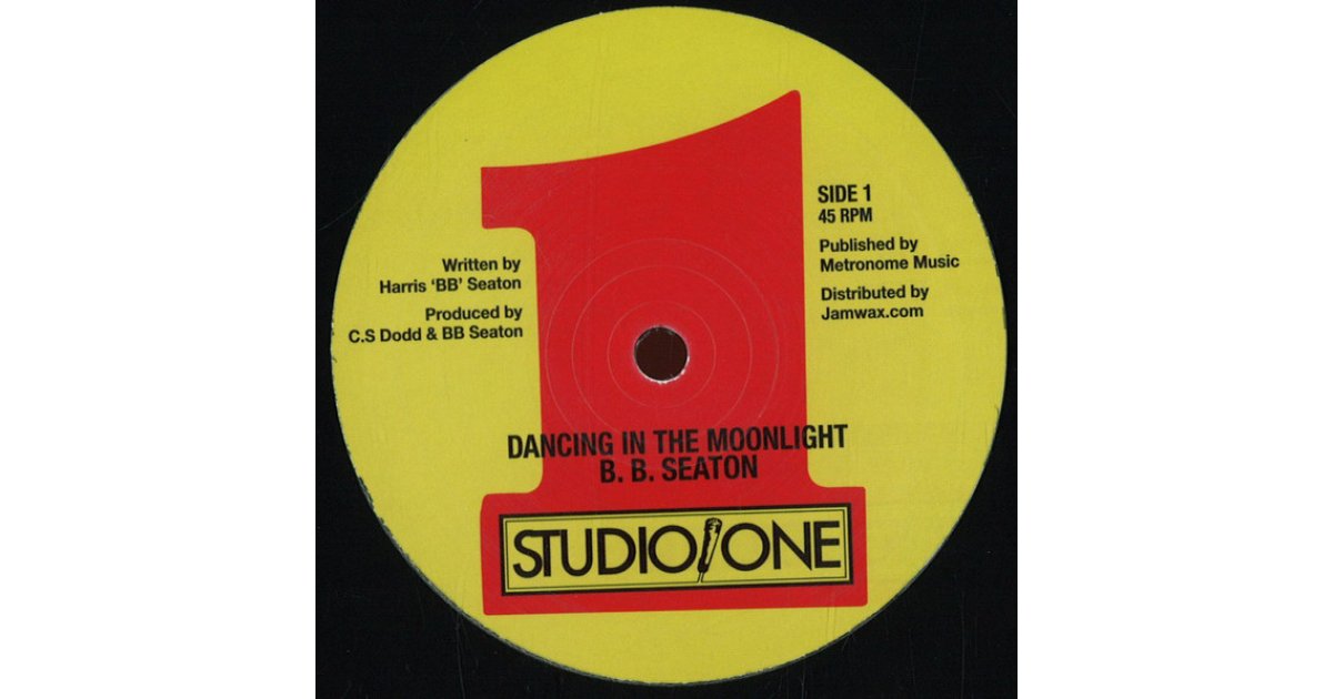 Dancing In The Moonlight, B.B. Seaton – 12" – Music Mania Records – Ghent