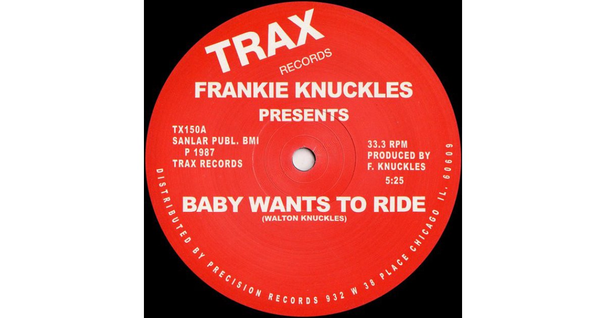 Песня baby your love. Frankie Knuckles.