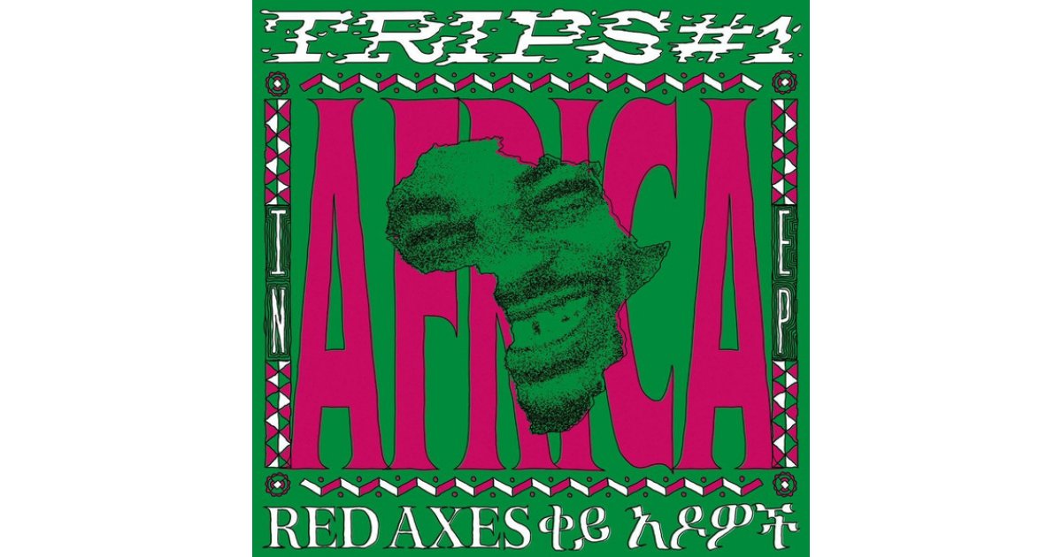 Trips 1 In Africa EP, Red Axes 12" Music Mania Records Ghent