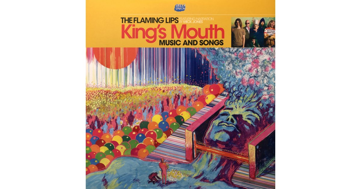 Kings Mouth Music And Songs Ltd Red Vinyl The Flaming Lips Lp Music Mania Records Ghent 1302