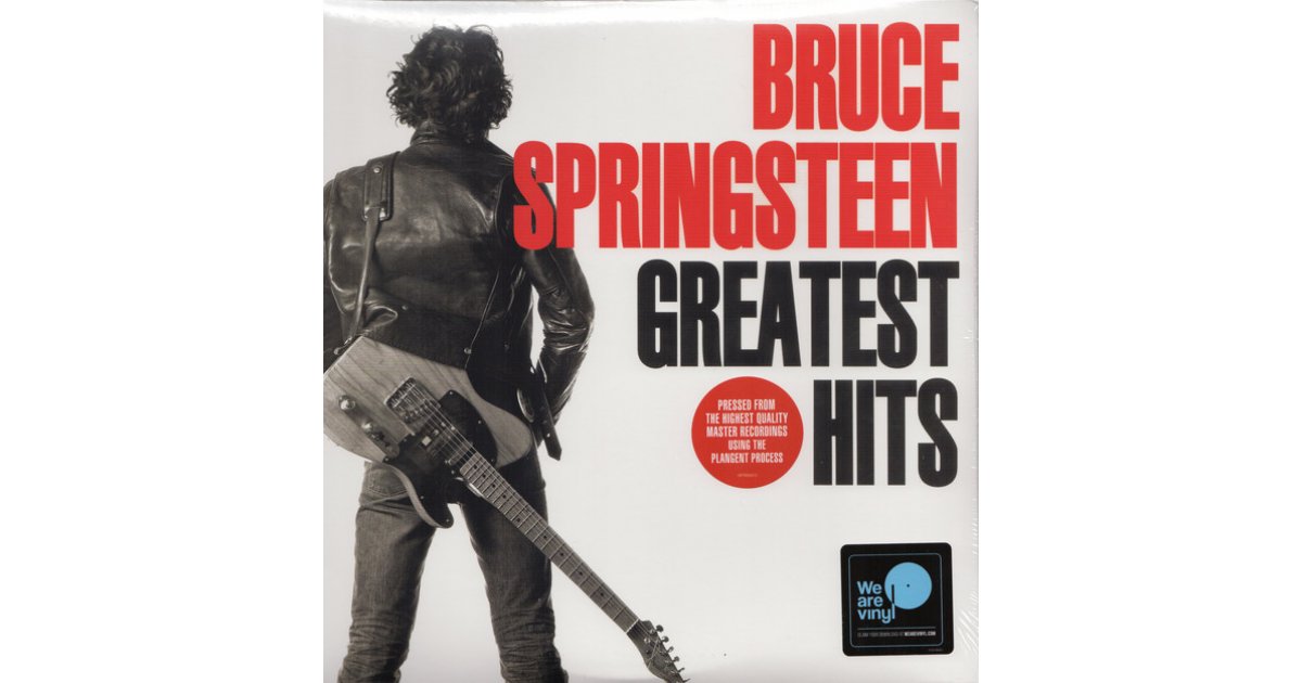 Greatest Hits, Bruce Springsteen – 2 X LP – Music Mania Records – Ghent