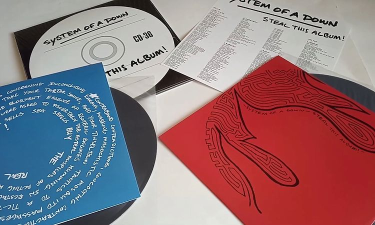 Выпуск №92. System Of A Down ‎– Steal This Album!(Vinyl, LP, Album, Reissue )
