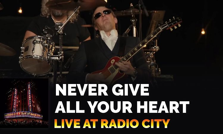 Never Give All Your Heart - Joe Bonamassa - Live at Radio City Music Hall