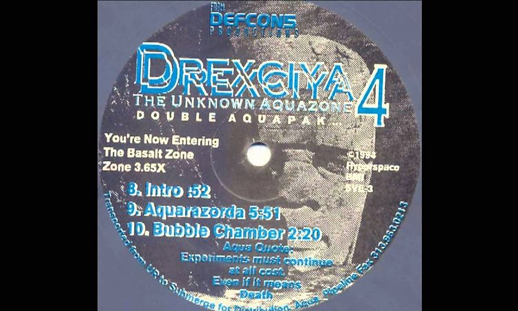 かわいい！ Drexciya albums, Drexciya: 4 - The Unknown Aquazone 4