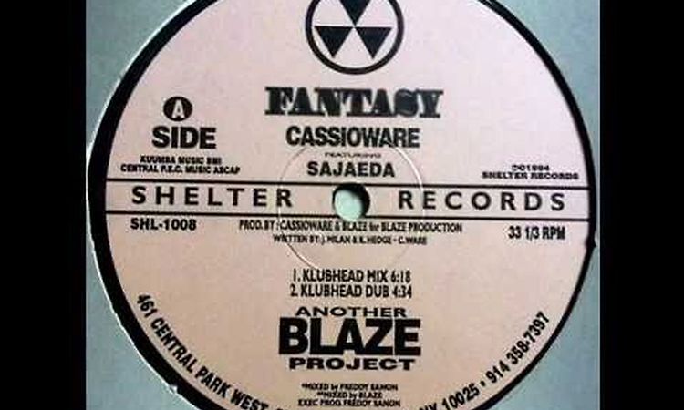 Blaze presents Cassioware feat. Sajaeda  -  Fantasy (Klubhead Mix)