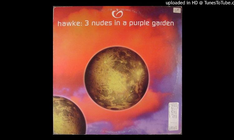 A1 - Hawke - 3 Nudes In A Purple Garden