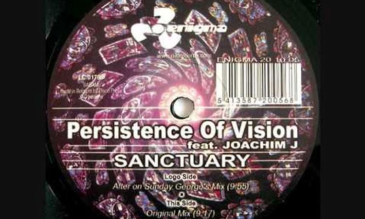 Persistence Of Vision Ft. Joachim J ‎-- Sanctuary (After On Sunday Georges Mix)