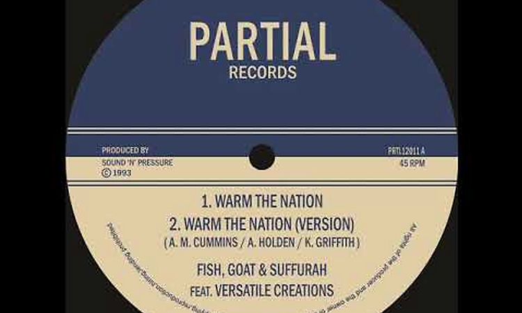 OUT SOON - Fish, Goat & Suffurah - Warm The Nation - Partial 12 PRTL12011