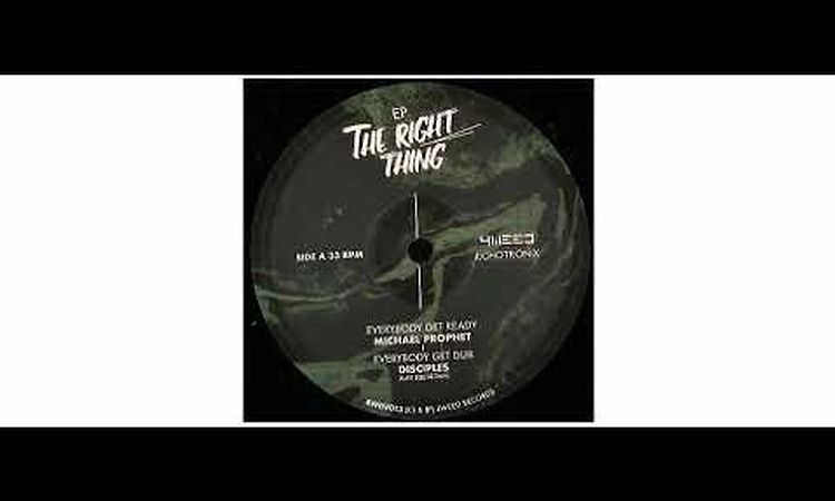 Michael Prophet / Johnny Clarke / The Disciples  - The Right Thing EP - 12 - 4Weed Records