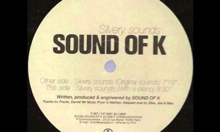 Silvery Sounds(Original Sounds) - Sound Of K  /  F Communications