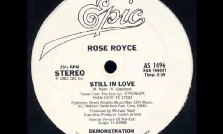 Rose Royce - Still In Love (DISCO MIX)