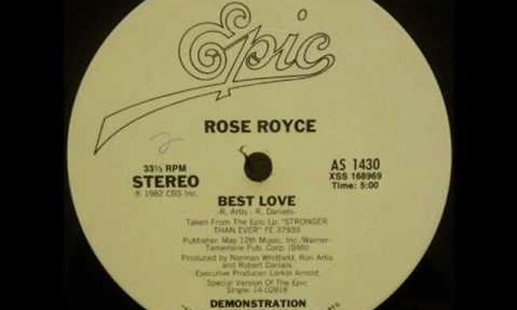 ROSE ROYCE - BEST LOVE (Special Version)