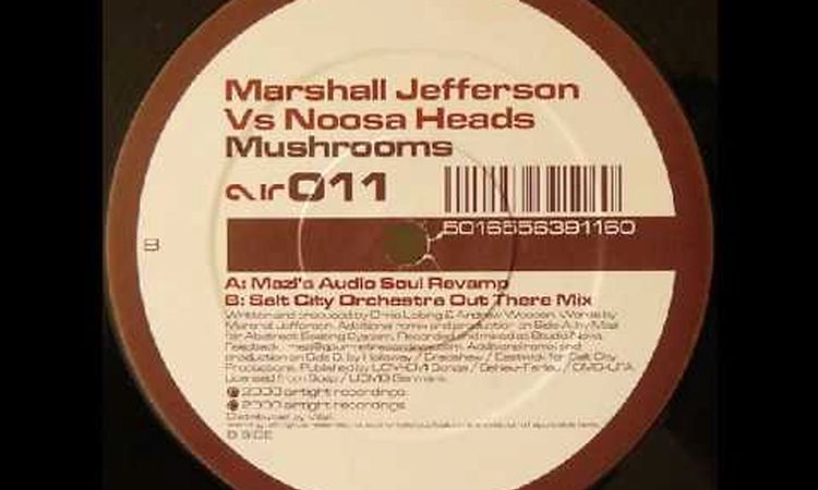 Marshall Jefferson Vs  Noosa Heads - Mushrooms (Mazi's Audio Soul Revamp)