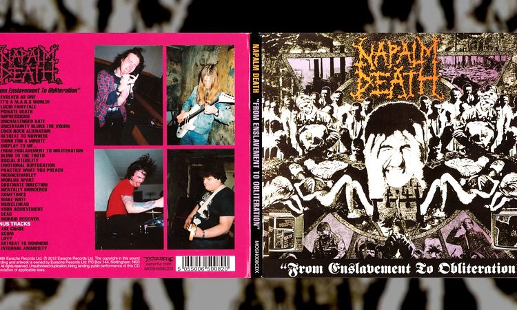 NAPALM DEATH From Enslavement to Obliteration [Full Album] [2012 FDR Reissue]