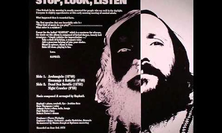 Raphaël - Dead Sea Scrolls - Stop, Look, Listen (1972)