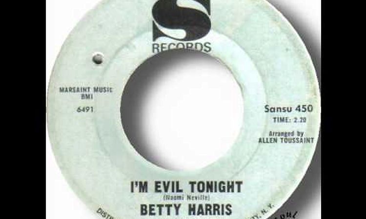 Betty Harris - I'm Evil Tonight.wmv