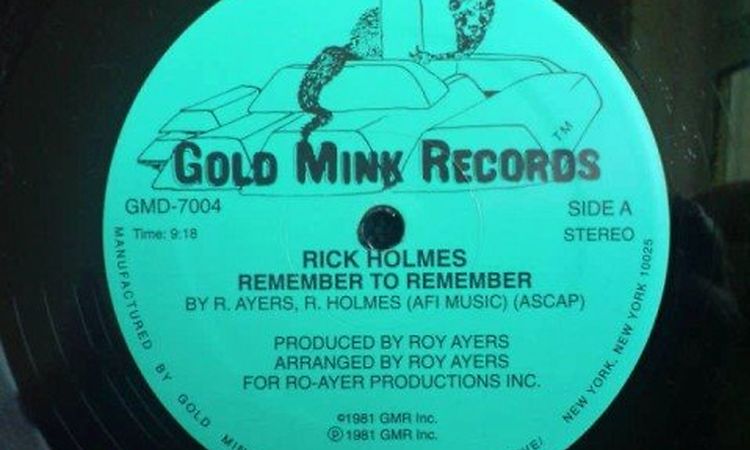 Rick Holmes - Remember to Remember