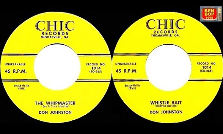 Don Johnston - The Whipmaster / Whistle Bait (1957)