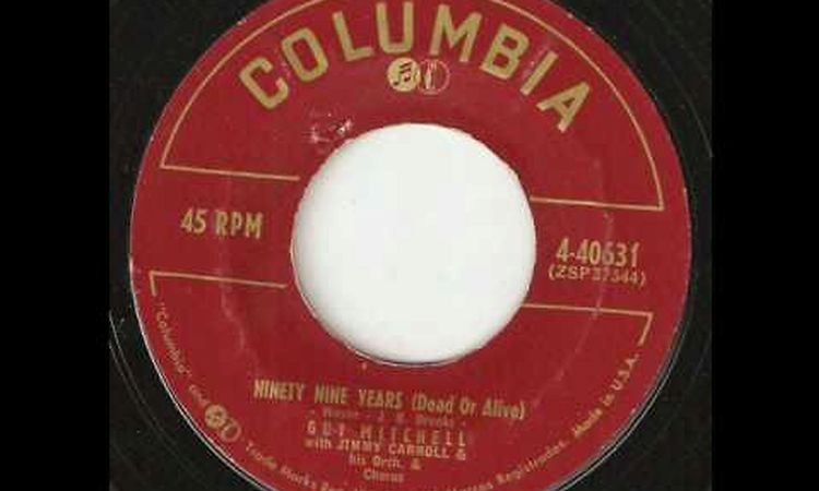 GUY MITCHELL Ninety Nine Years (Dead Or Alive) COLUMBIA