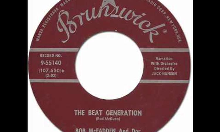 BOB McFADDEN - The Beat Generation [Brunswick 9-55140] 1959