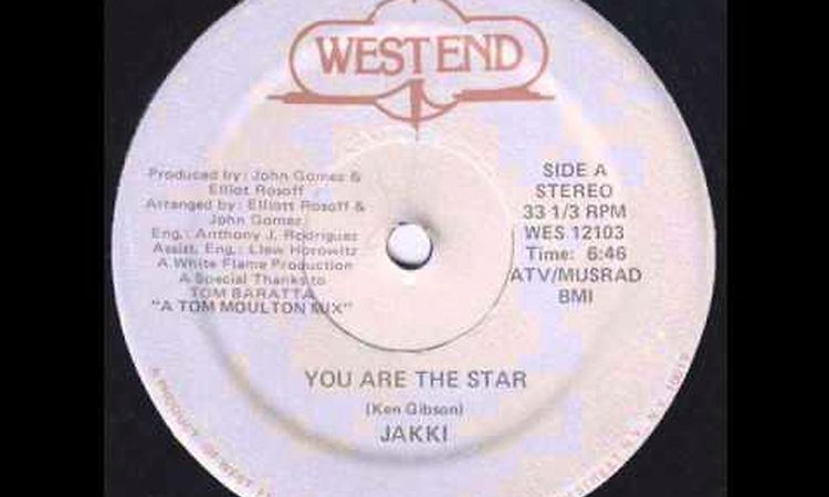 Jakki - You are the star