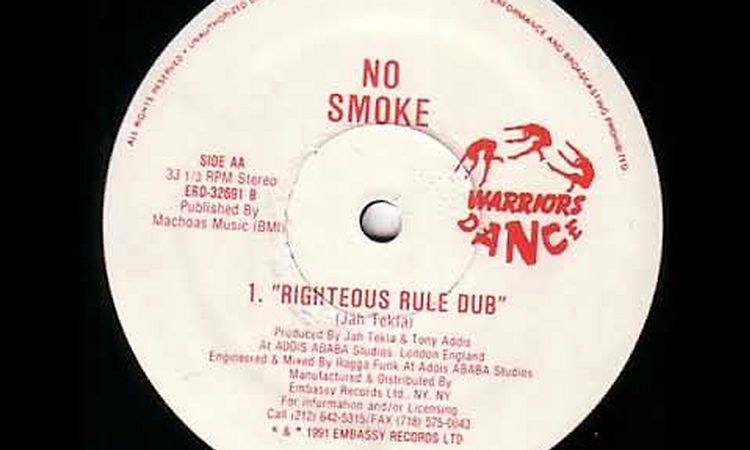 No Smoke   Righteous Rule Dub