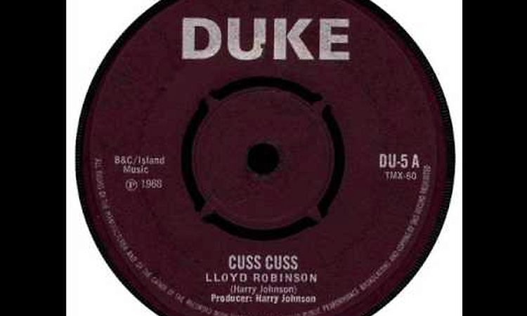 Lloyd Robinson - Cuss Cuss